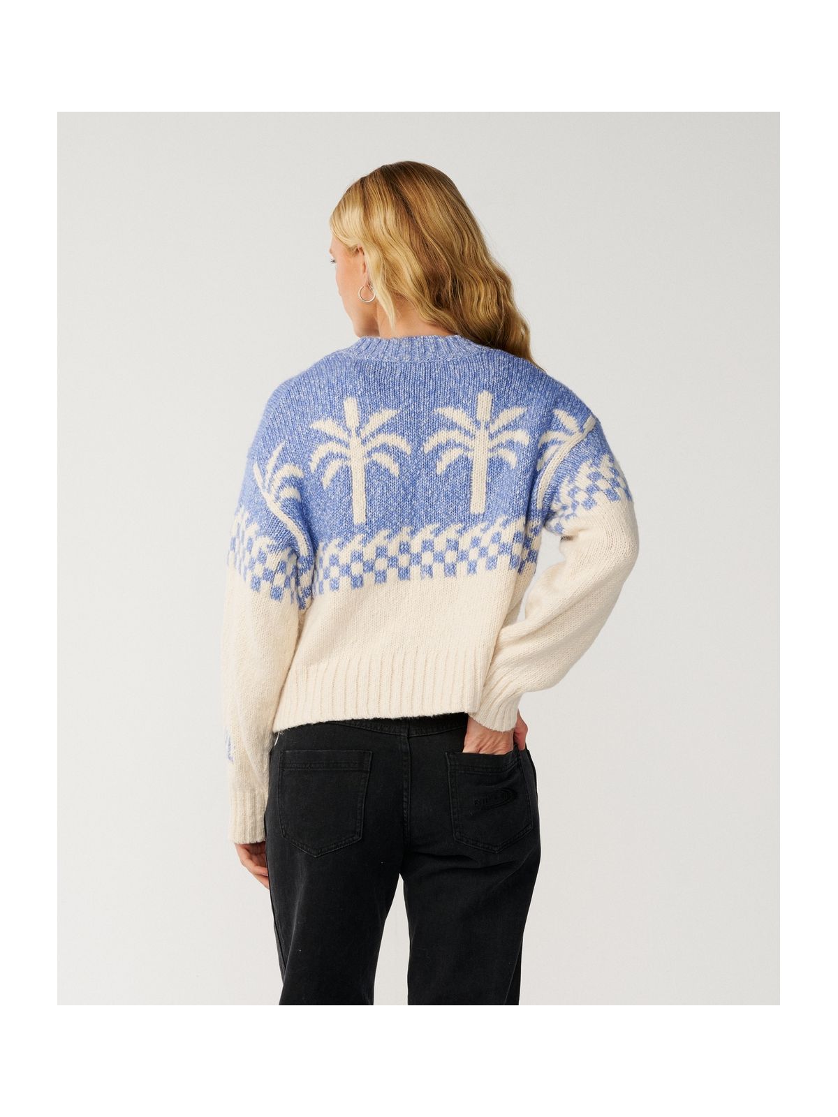 Sweter damski RIP CURL Bossa Nova Neps Crew granatowy