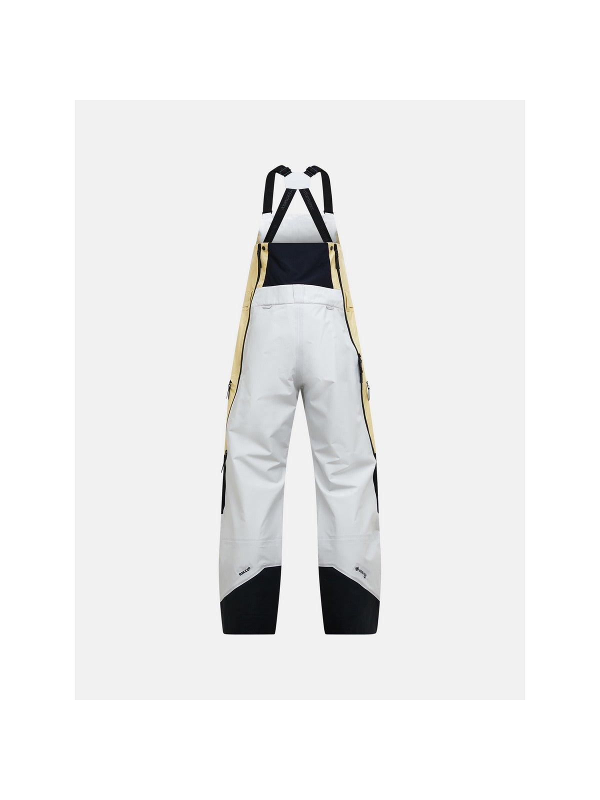 Spodnie narciarskie damskie PEAK PERFORMANCE Vertical GORE-TEX Pro 3L Shell Bib Pants białe