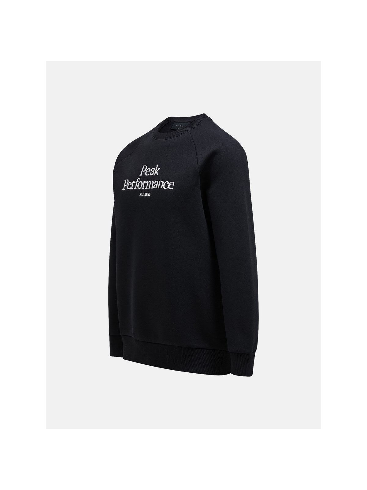 adventuresports bluza-peak-performance-m-original-crew-czarny-g79593040-050 tyl