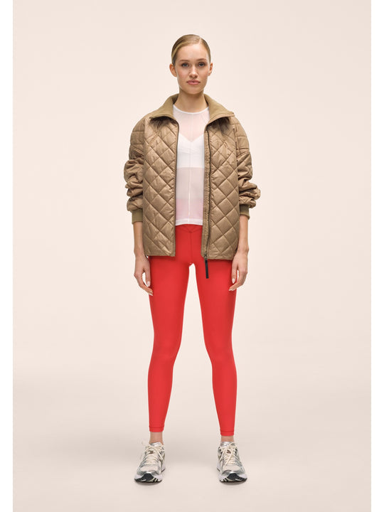 Kurtka damska CASALL Nordic Quilted Jacket kolor brązowy
