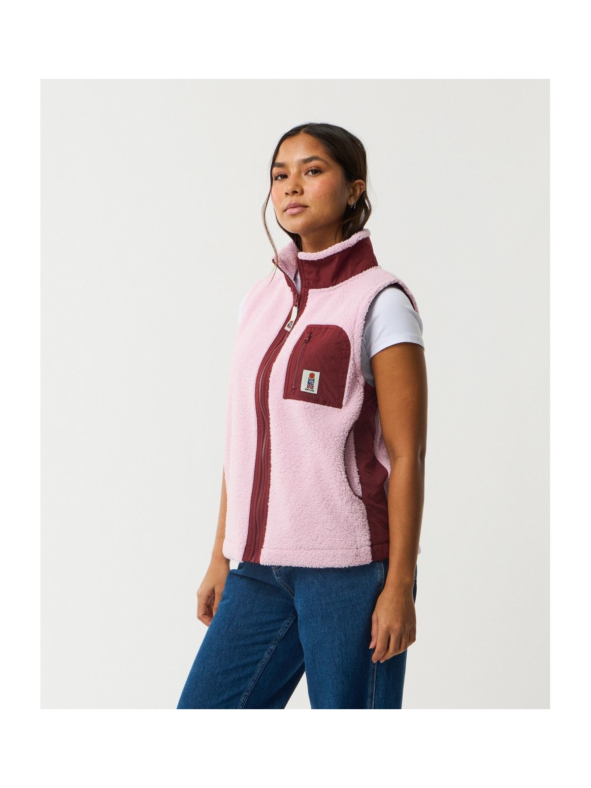 Kamizelka damska RIP CURL S-Series Bonded Vest różowa