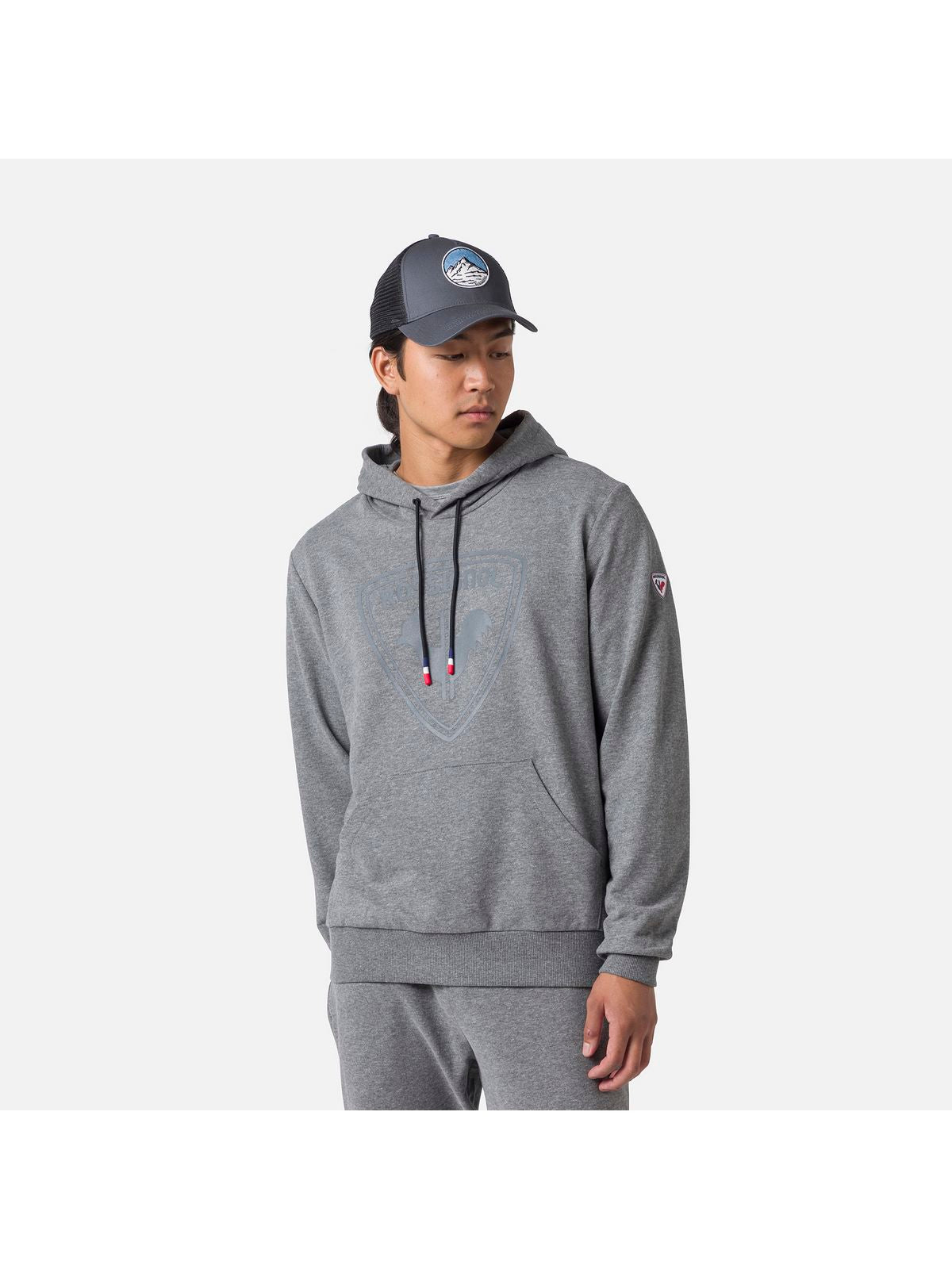 Bluza Rossignol LOGO SWEAT HOOD FL szary