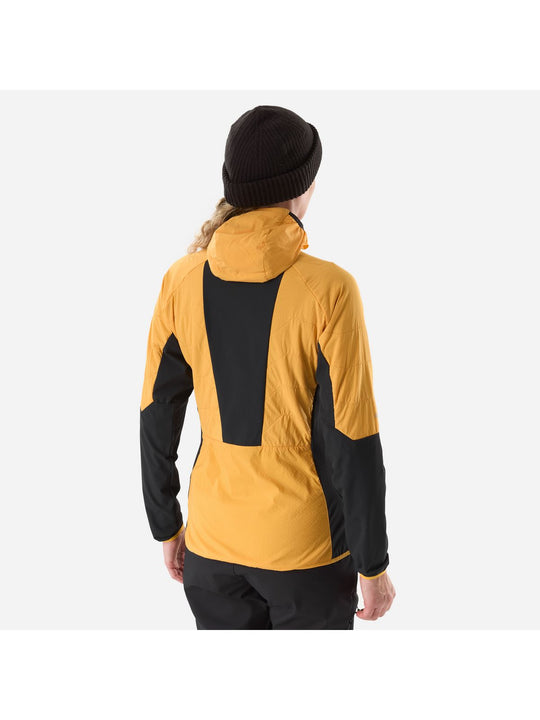 Kurtka damska MILLET W M White Alpha Hoodie W żółta
