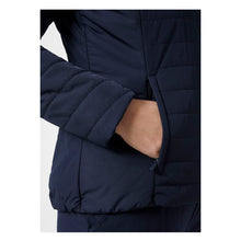 Kurtka damska HELLY HANSEN W Crew Insulator Jacket 2.0 kolor granatowy
