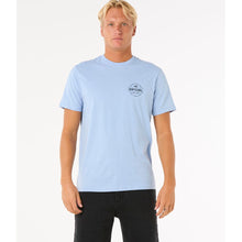 Koszulka męska RIP CURL Staple Tee niebieska
