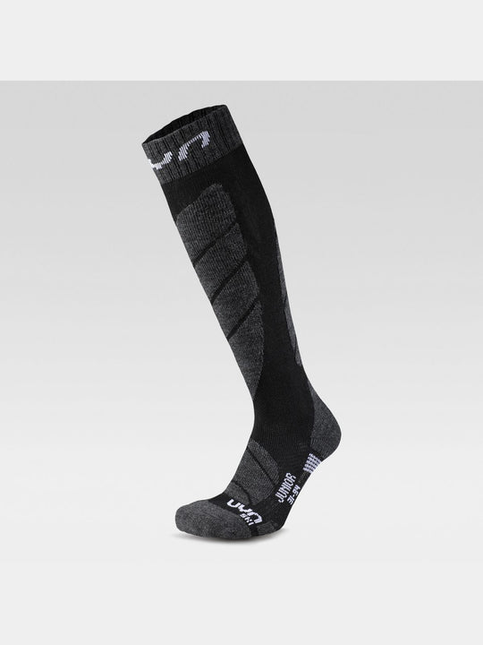 Skarpety narciarskie dla dzieci UYN Junior Ski Socks czarny
