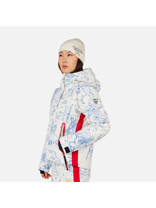 Kurtka narciarska damska ROSSIGNOL W JCC SUBLIM JKT biały
