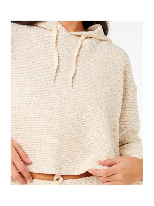 Bluza damska RIP CURL Cala Nights Textured Hood piaskowa
