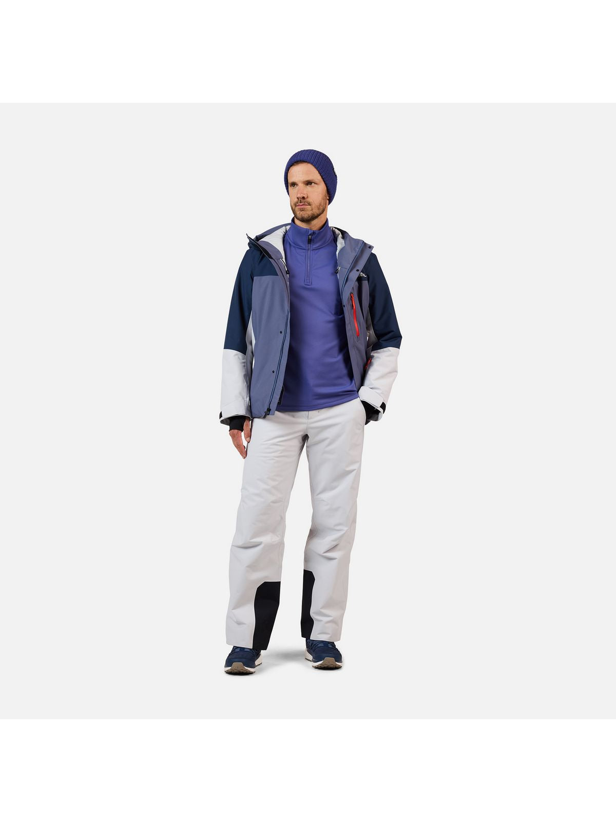 Spodnie narciarskie męskie ROSSIGNOL Insulated Ski Pant szare