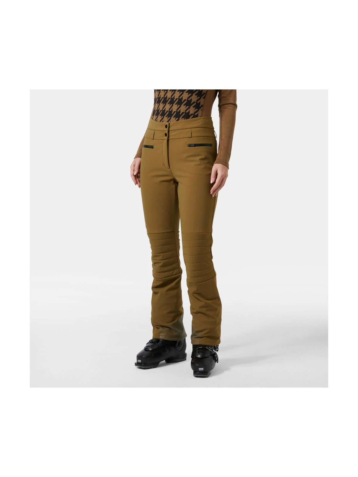 Spodnie narciarskie damskie HELLY HANSEN W AVANTI STRETCH 2.0 PANT brązowe