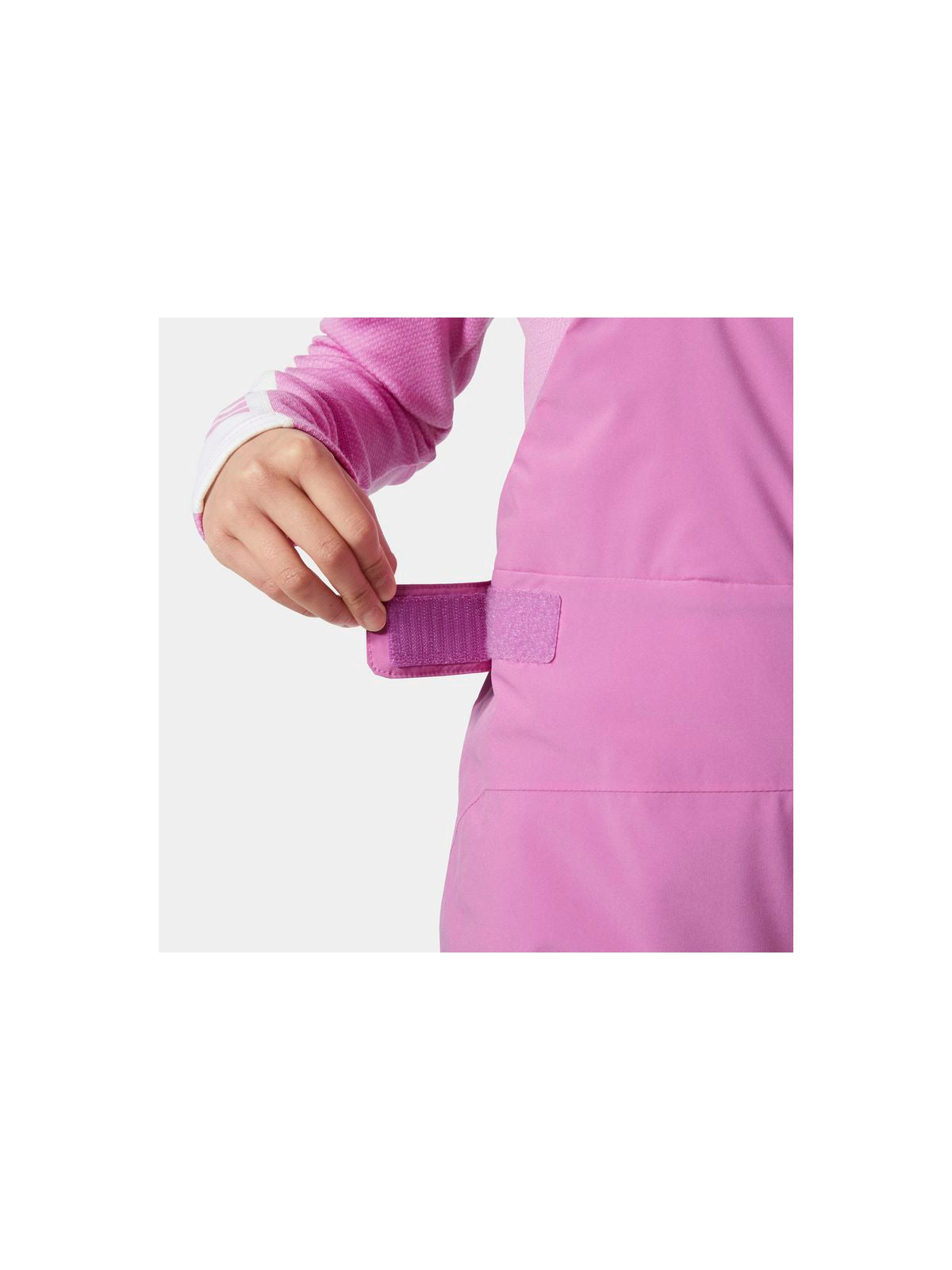 Spodnie narciarskie dziecięce HELLY HANSEN Jr Girl Stellar Bib Pant kolor różowy