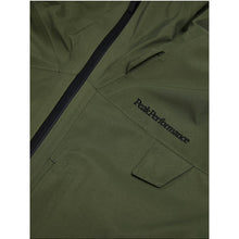 Kurtka narciarska męska PEAK PERFORMANCE Alpine GORE-TEX C-Knit 3L Shell Jacket zielona
