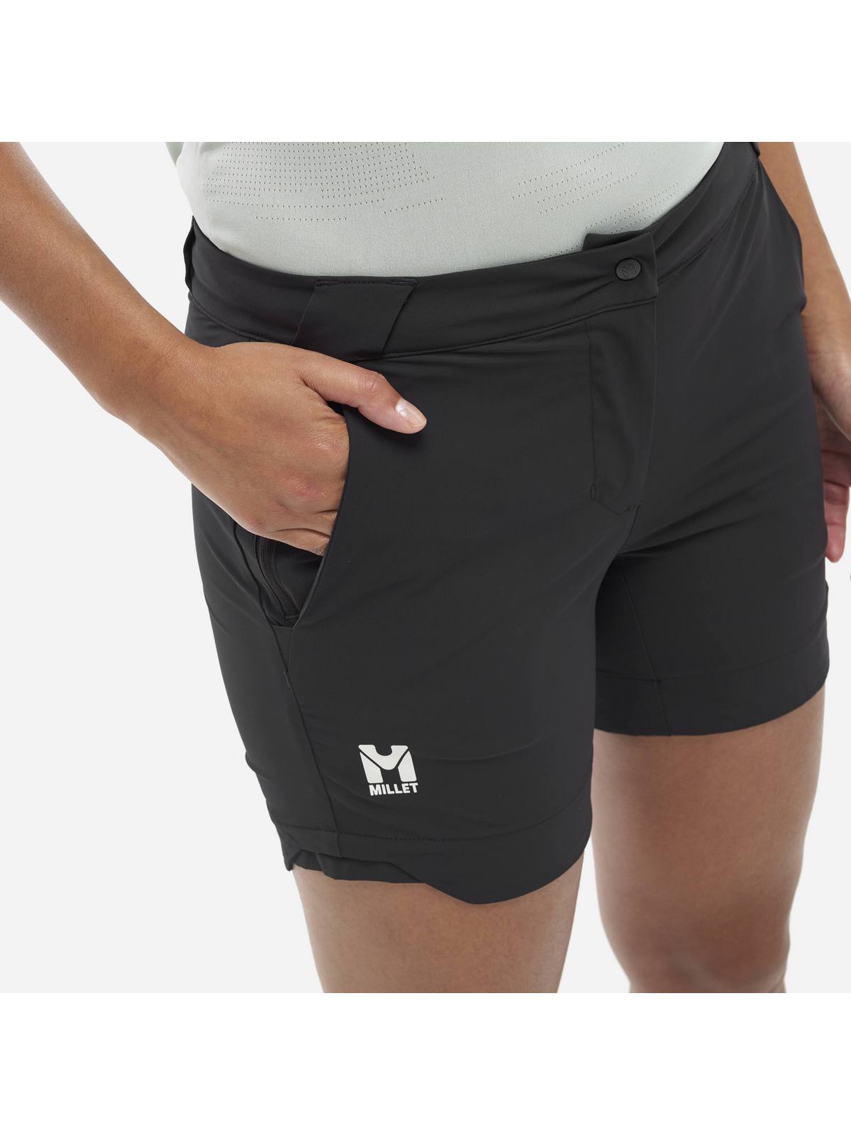 Szorty MILLET UBIC STRETCH SHORT W czarny - Adventure Sports