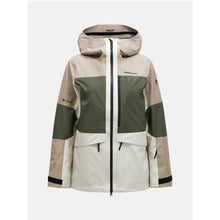 Kurtka narciarska Peak Performance W Gravity Gore-Tex 3L Jac beżowy - Adventure Sports

