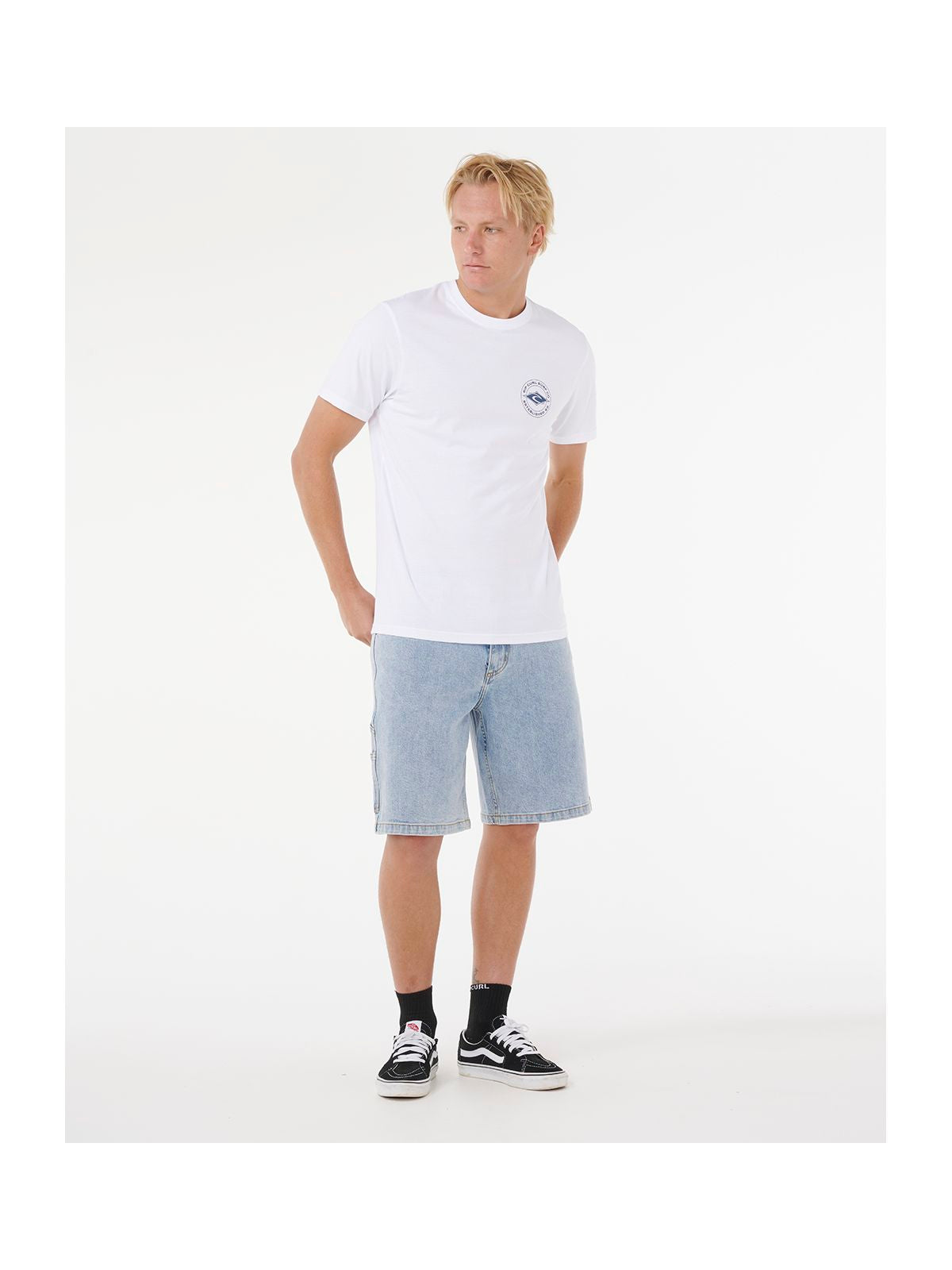 Koszulka RIP CURL STAPLE TEE biała