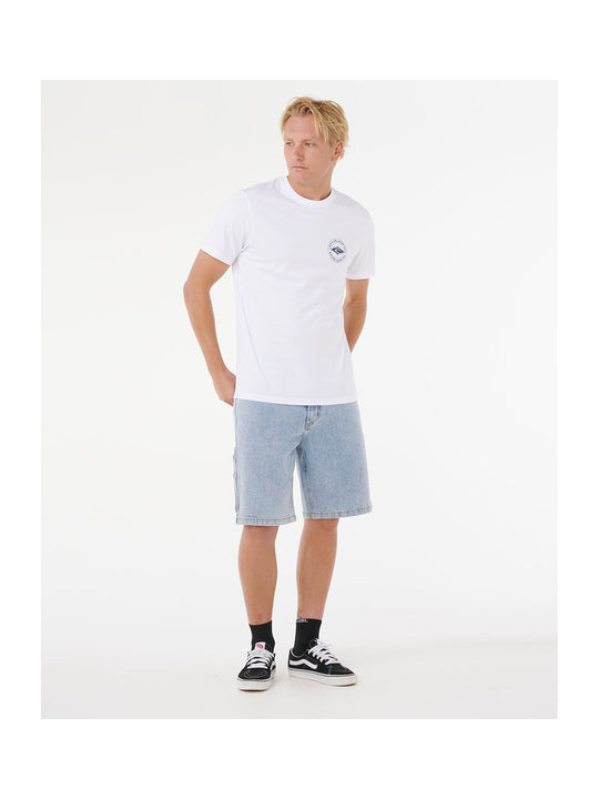 Koszulka RIP CURL STAPLE TEE biała
