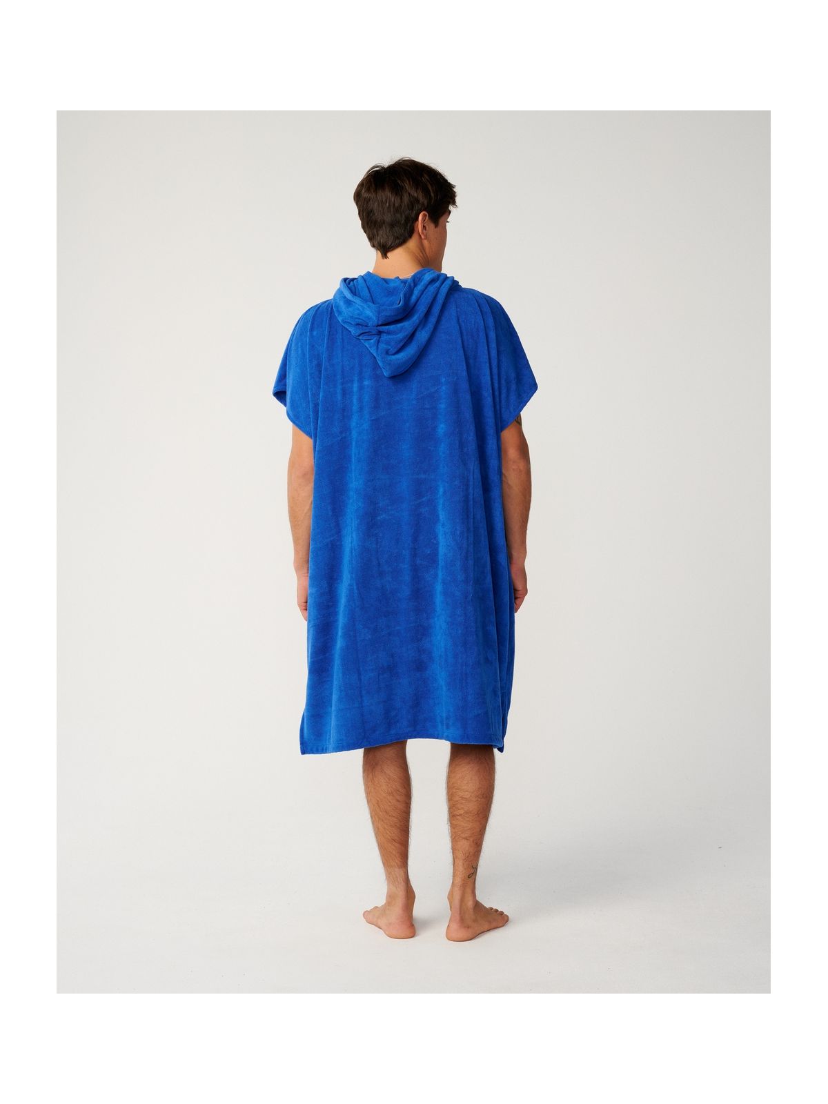 Ponczo męskie RIP CURL Brand Hooded Towel niebieskie