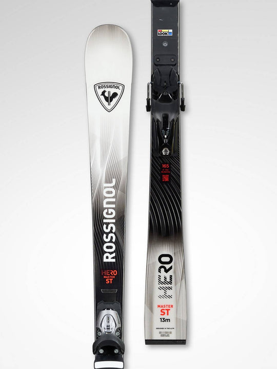 Narty ROSSIGNOL Hero Master ST + wiązania LOOK Spx 14 Rockerace Gw Silver Red
