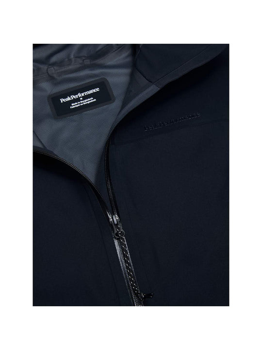 Parka męska PEAK PERFORMANCE Treeline HIPE 2.5L Shell Parka czarna
