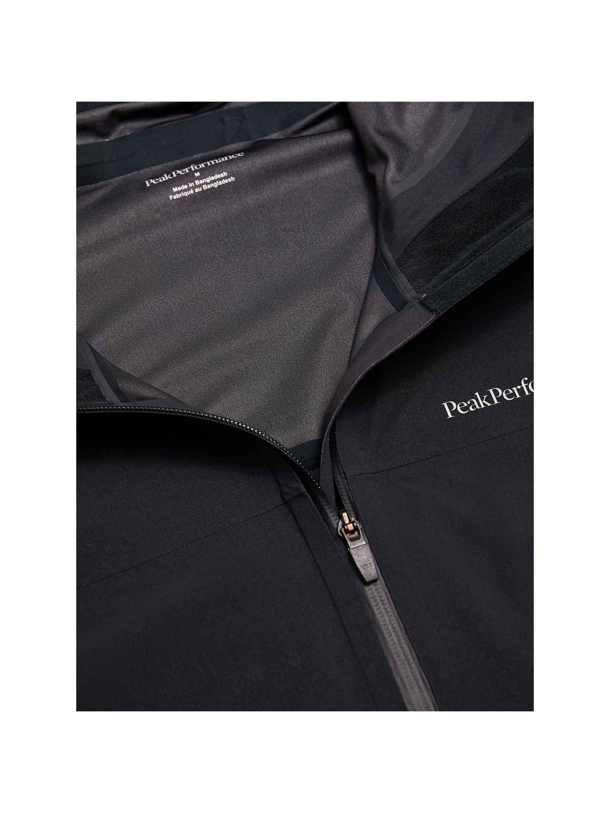 Kurtka męska PEAK PERFORMANCE M Commuter Hipe 3L Shell Jacket kolor czarny
