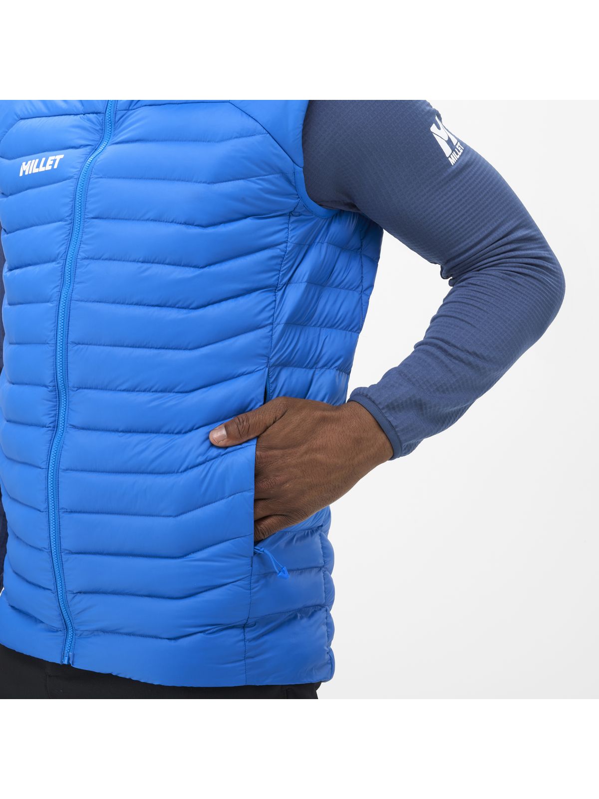Kamizelka męska MILLET Evole Light 700 Vest M niebieska
