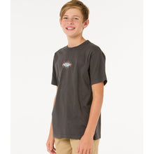 Koszulka dziecięca RIP CURL RAW ENERGY SKULL TEE - BOY czarna
