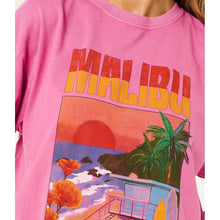 Koszulka damska RIP CURL Hayley O Heritage Tee różowa
