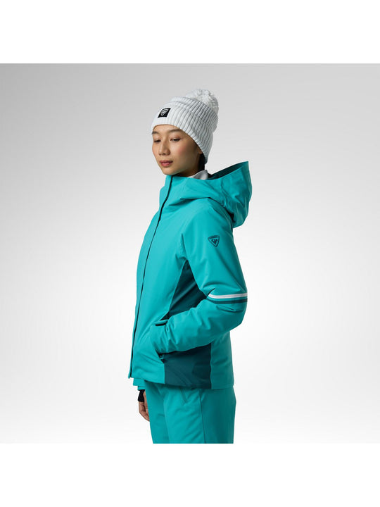 Kurtka narciarska damska ROSSIGNOL W Strawpile Insulated Ski Jkt niebieska
