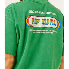 Koszulka damska RIP CURL Surf Revival Heritage Tee zielona
