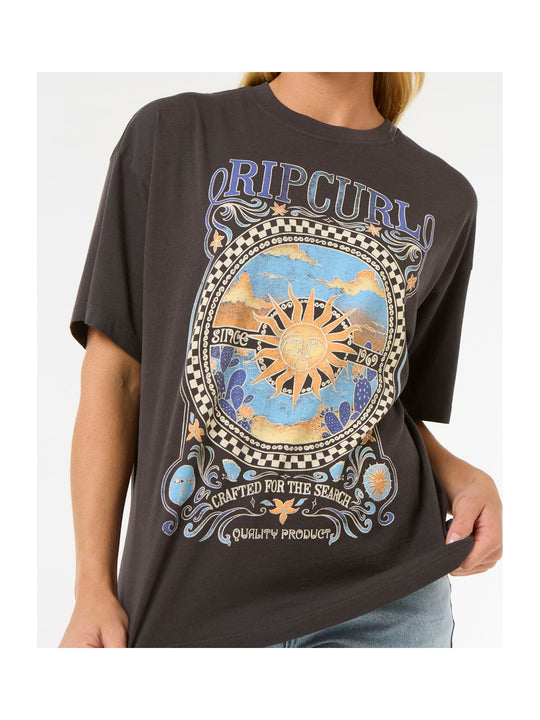 Koszulka RIP CURL Luna Heritage Tee czarny
