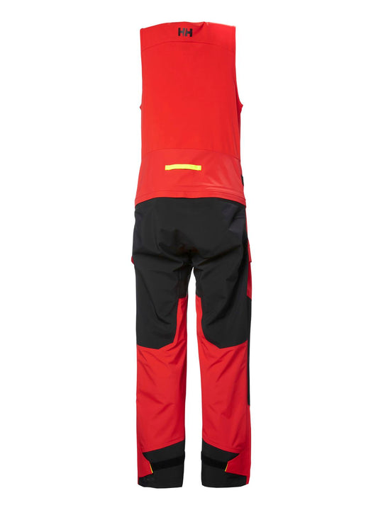 Spodnie damskie HELLY HANSEN W Ægir Race Salopett Kolor czerwone
