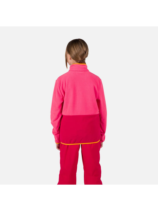 Bluza dziecięca ROSSIGNOL Jr Strawpile Fleece Fz różowy
