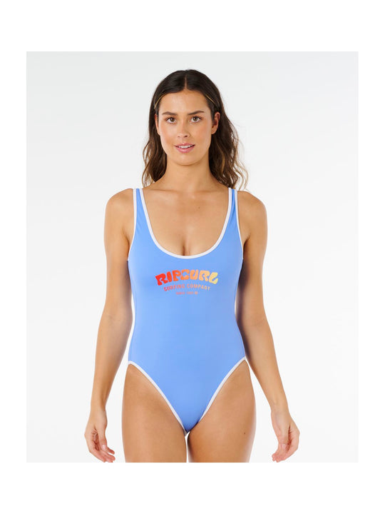 Kostium Kąpielowy RIP CURL Surf Puff 1 Piece niebieski
