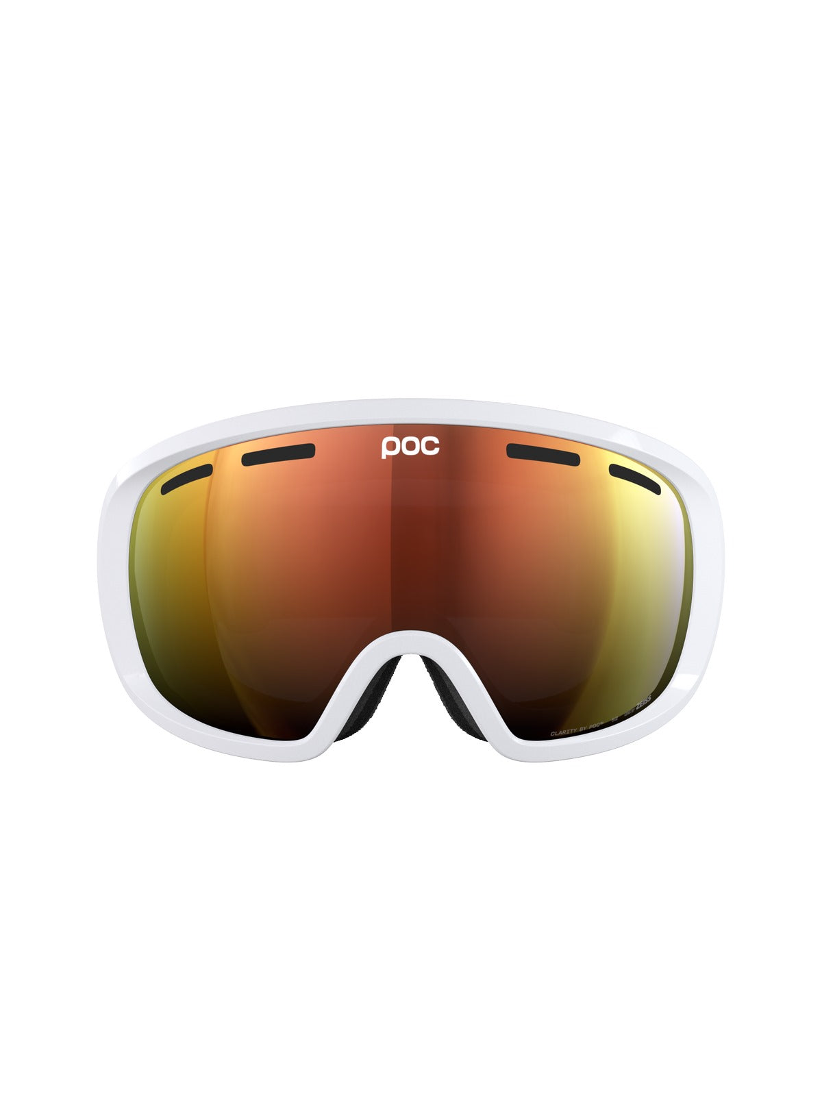 Gogle narciarskie POC Fovea Wide Fit biały Cat 2