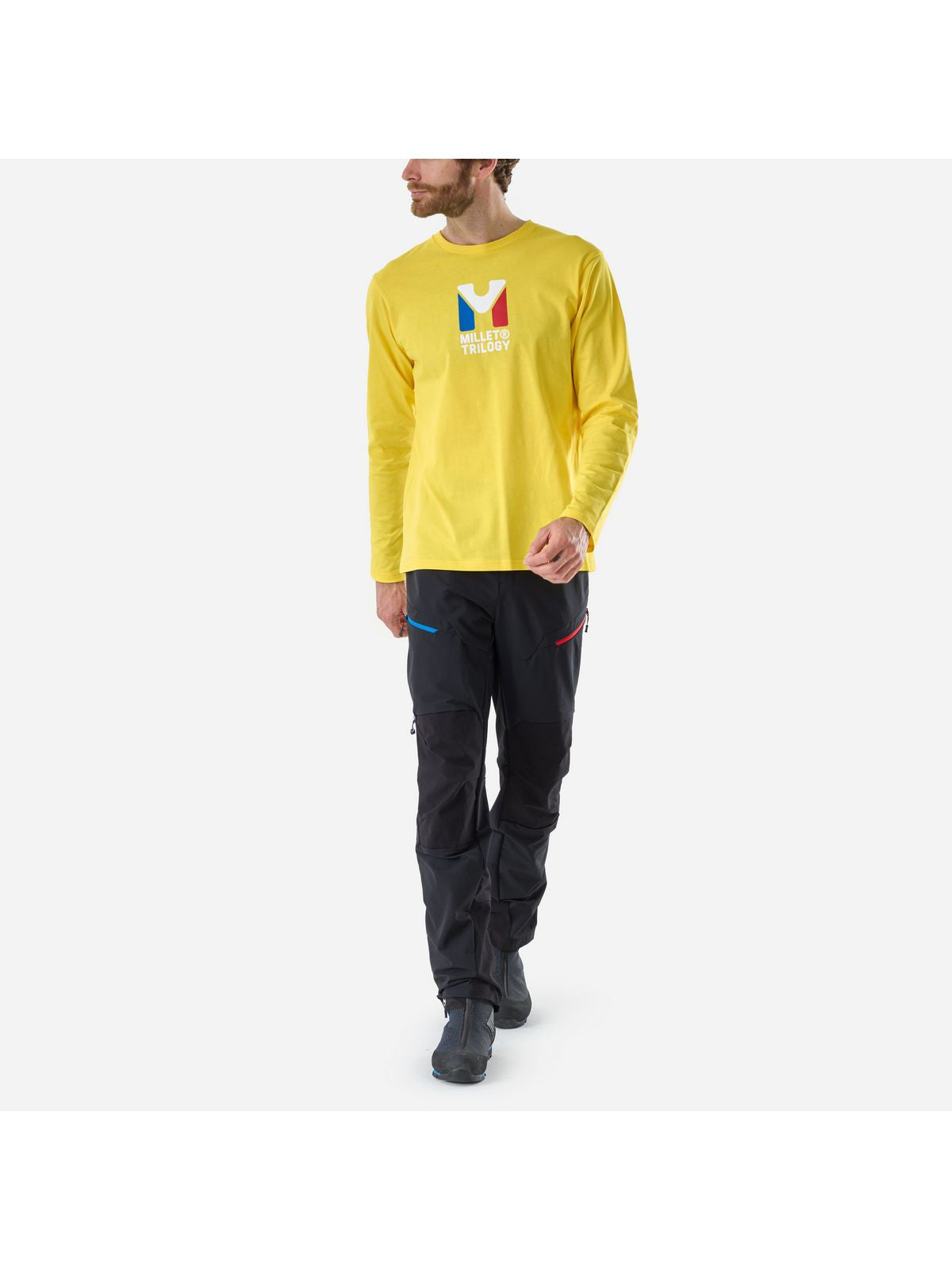 Koszulka męska MILLET M Chamonix Tri Ts Ls M żółta