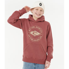 Bluza RIP CURL STAPLER HOOD -BOY czerwona
