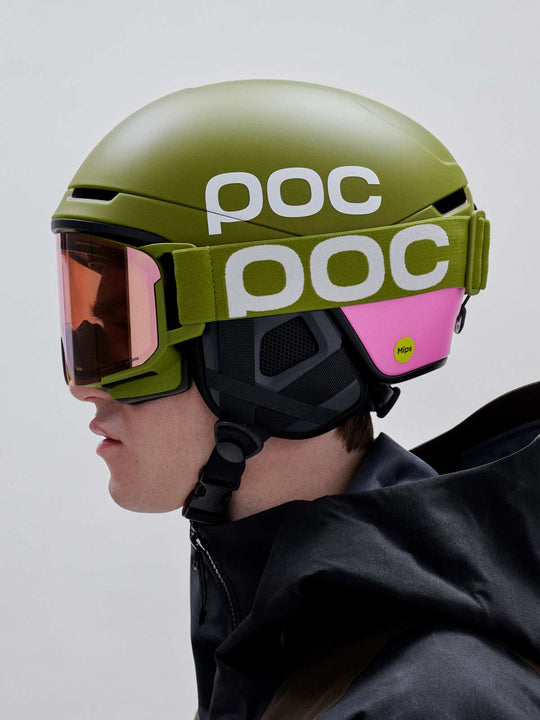 Kask narciarski POC Obex Contour oliwkowo różowy

