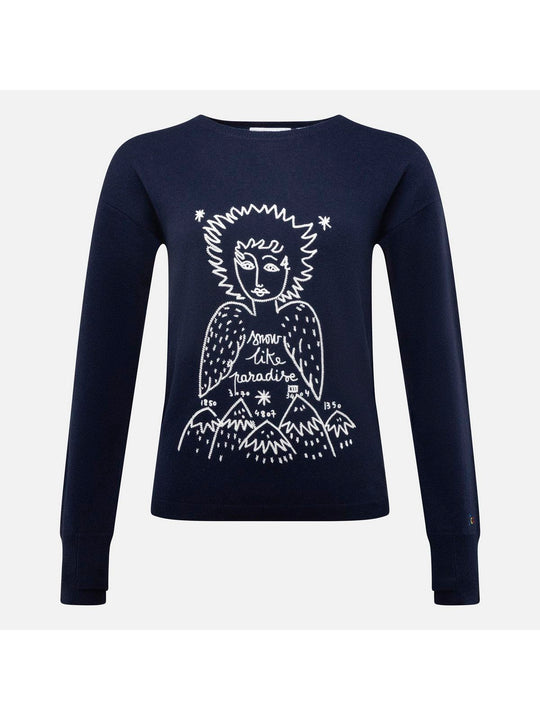 Sweter damski ROSSIGNOL W JCC SIGNAL RN niebieski
