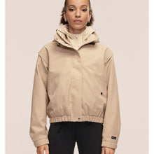 Kurtka damska CASALL Scandi Bomber Rain Jacket kolor beżowy
