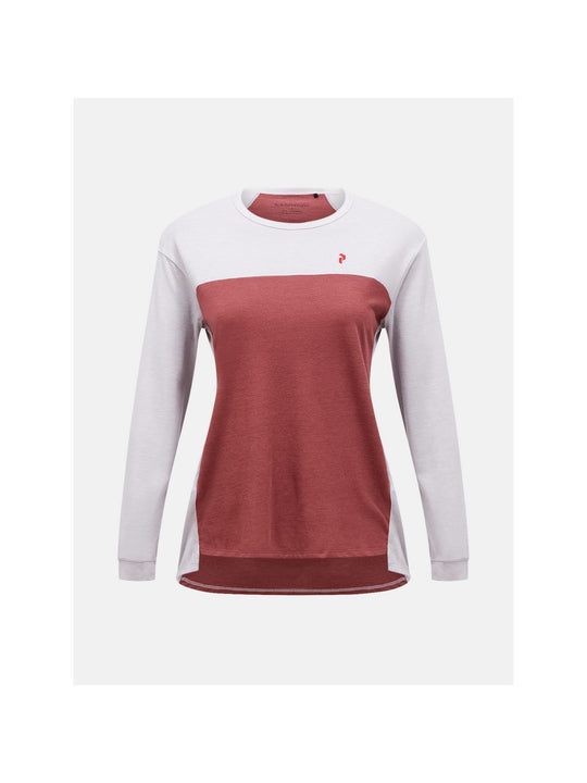 adventuresports koszulka-peak-performance-w-trail-wool-blend-longsleeve-g80180050-n45 front
