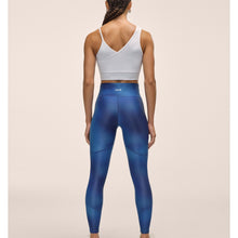 Legginsy damskie CASALL Brick Hight Waist Tights kolor niebieski
