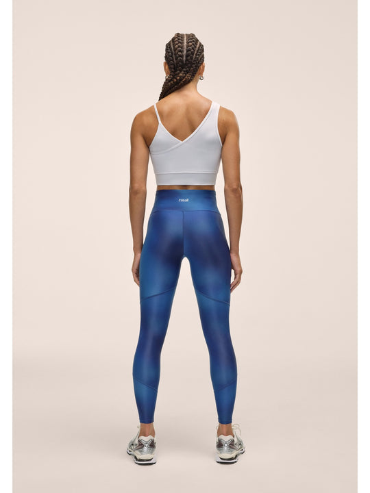 Legginsy damskie CASALL Brick Hight Waist Tights kolor niebieski
