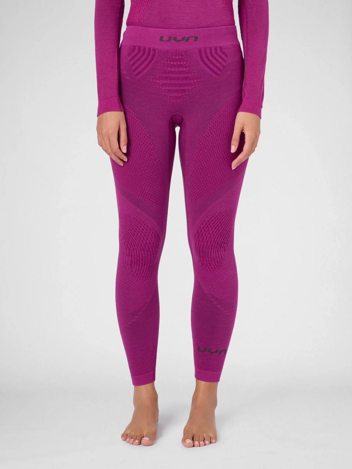 Legginsy termoaktywne UYN W Evolutyon Biotech Uw Pants Long fioletowy