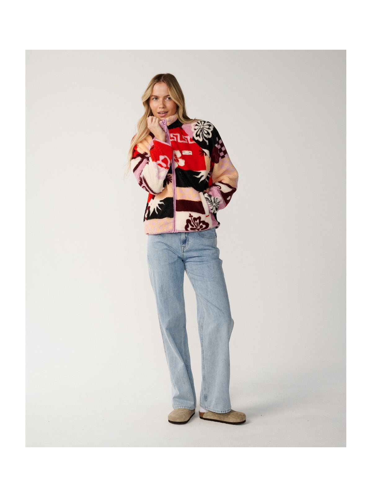 Polar damski RIP CURL Party Wave Polar Allover Zt multikolor