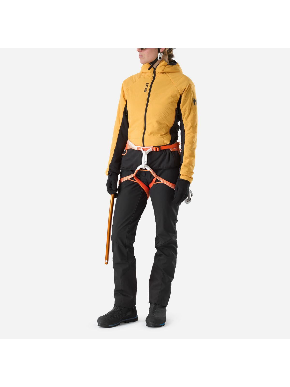 Kurtka damska MILLET W Kamet Primaloft Hoodie W żółta