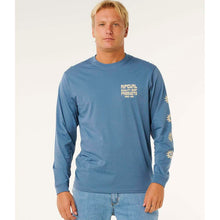 Koszulka męska RIP CURL Pacific Rinse L/S Tee niebieska

