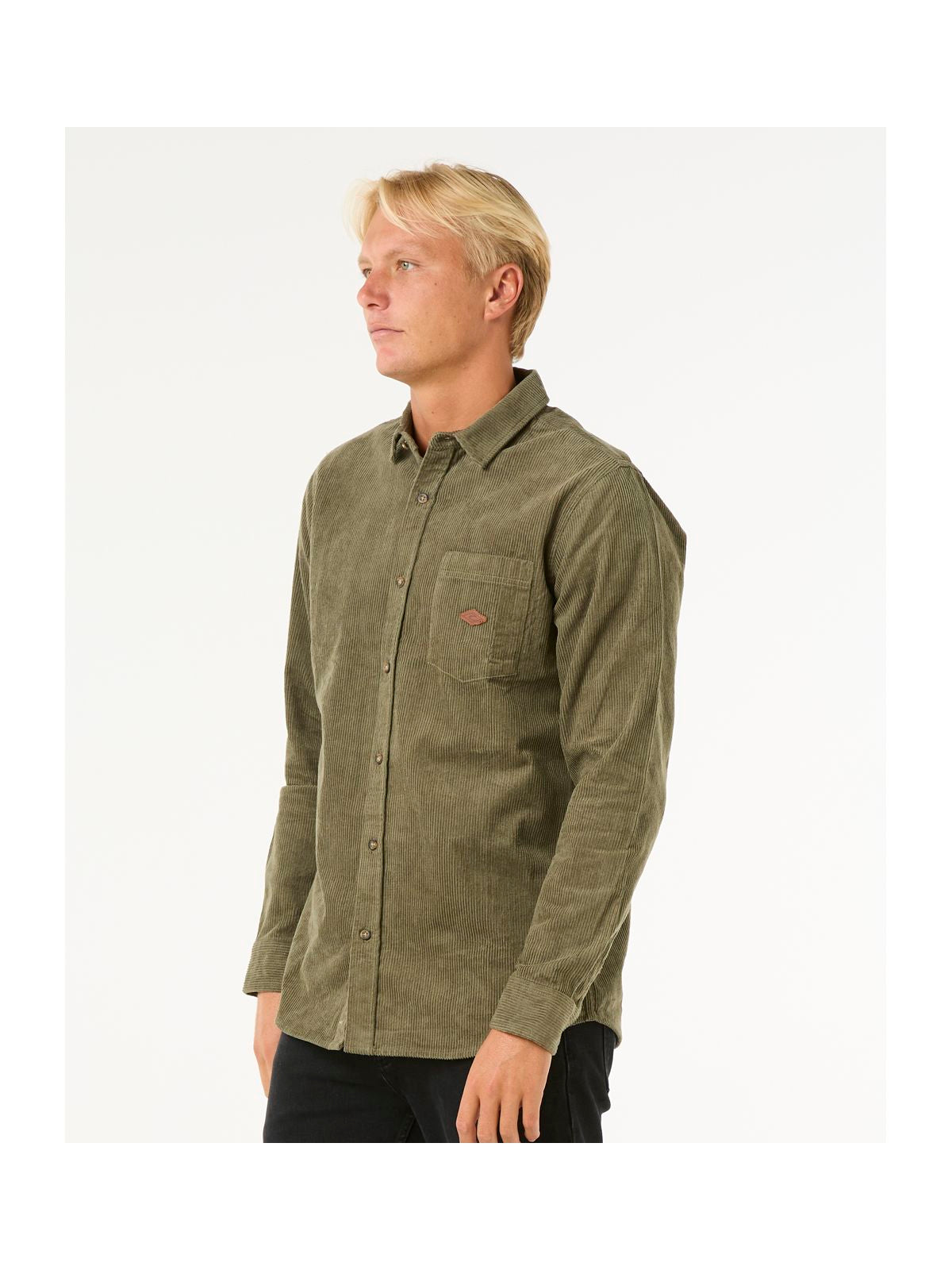 Koszula RIP CURL Classic Surf Cord L/S Shirt oliwkowy