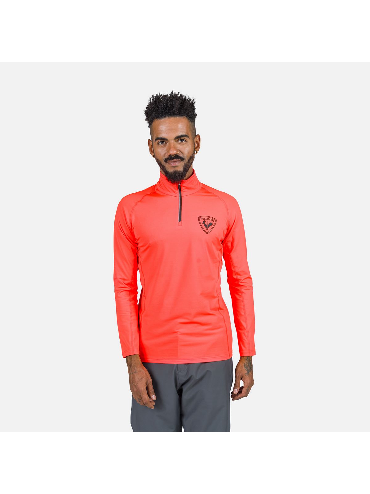 Koszulka męska ROSSIGNOL New Hero Classique Hz czerwony