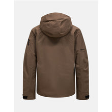 Kurtka narciarska męska PEAK PERFORMANCE Alpine GORE-TEX 2L Insulated Shell Jacket brązowa
