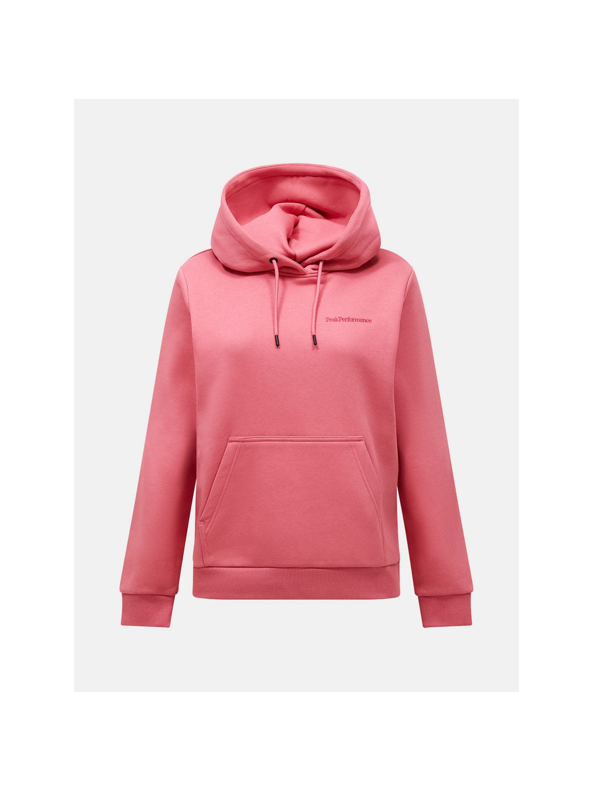 Bluza damska PEAK PERFORMANCE Original Small Logo Hood różowa